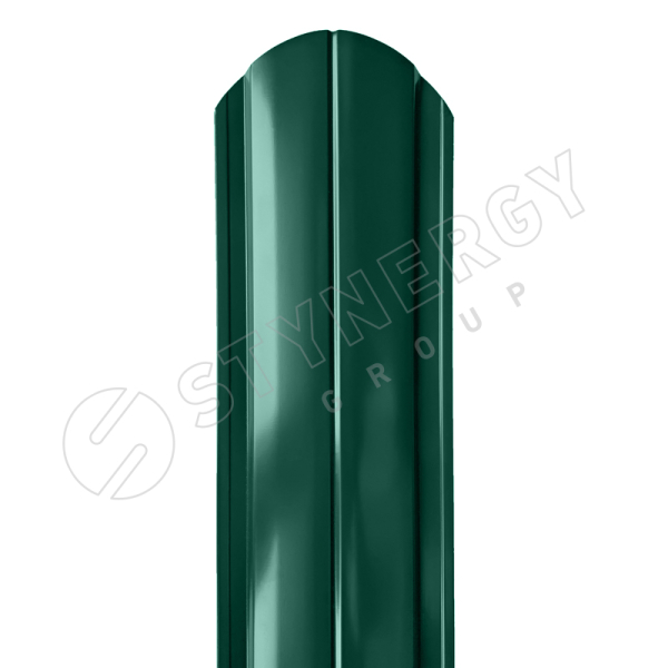 Штакетник полукруглый фигурный 0.45